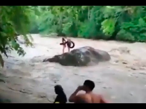 Paseo familiar terminó en tragedia por creciente del río Mutatá que arrastró a tres personas