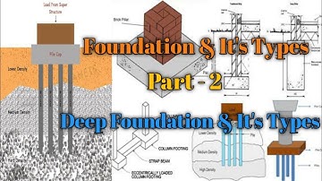 Deep Foundation // Pile Foundation // Pier Foundation // Caisson Foundation