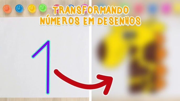 COMO DESENHAR UM MACACO A PARTIR DO NÚMERO 3!!!🐒#desenho #VIRAL #vira