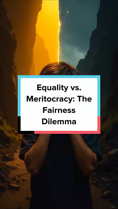Download lagu ⚖️ Equality vs. Meritocracy: The Fairness Dilemma 💡 | Who Truly Deserves Success?|#fairness #debate