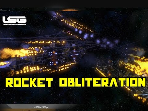 Space Engineers Rocketship Space Engineers - Rocket Obliteration Large Ship Battle - YouTube