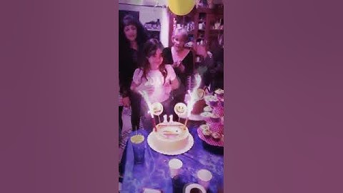 Never ever use silly string on a birthday