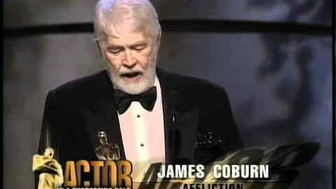 James Coburn Wins Supporting Actor: 1999 Oscars