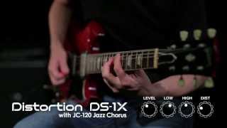 DS-1X Distortion Demonstration [BOSS Sound Check]