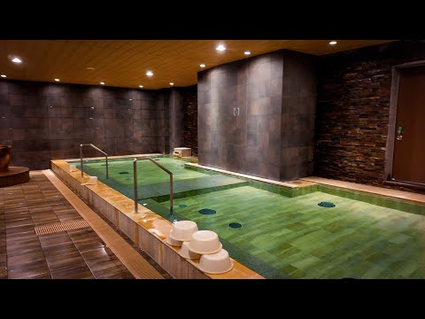 Luxurious HOT SPRING Hotel in Center of OSAKA Japan ♨️ | Unlimited Free Drinks &amp; Food, Hinode Hotel