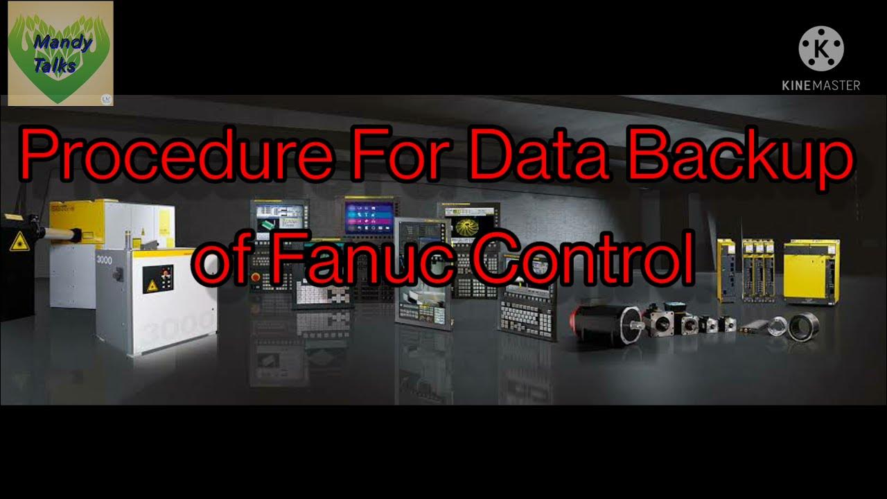 Fanuc All Data Backup procedure in few steps (Fanuc data backup very