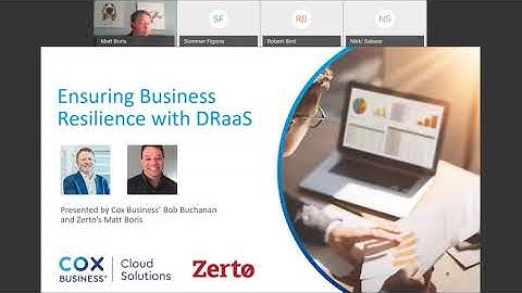 WEBINAR - Ensuring Business Continuity with DRaaS