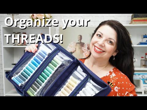 Sewing Room Organization: Thread Storage Ideas 