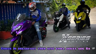 Xseries ride Hatyai part 3 ✅ ( check IN breakfast then lepak Abg Sa)