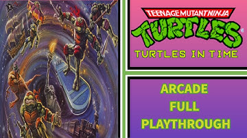 TMNT: Turtles in Time Arcade Playthrough