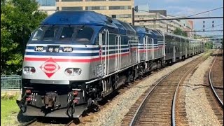 Virginia Railway Express RFW ManassasWashington DC on train #336. 8/2/22