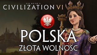 Cywilizacja 6 gameplay PL - Polska Imperator #1 - Jadwiga: śmiałe początki młodego królestwa