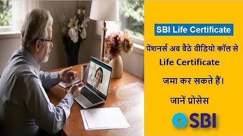 SBI video call life certificate I Life certificate in Video Call I How to submit life certificate