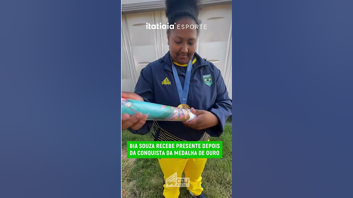 JUDOCA BEATRIZ SOUZA GANHA PRESENTE DA ORGANIZAÇÃO DAS OLIMPÍADAS APÓS MEDALHA DE OURO