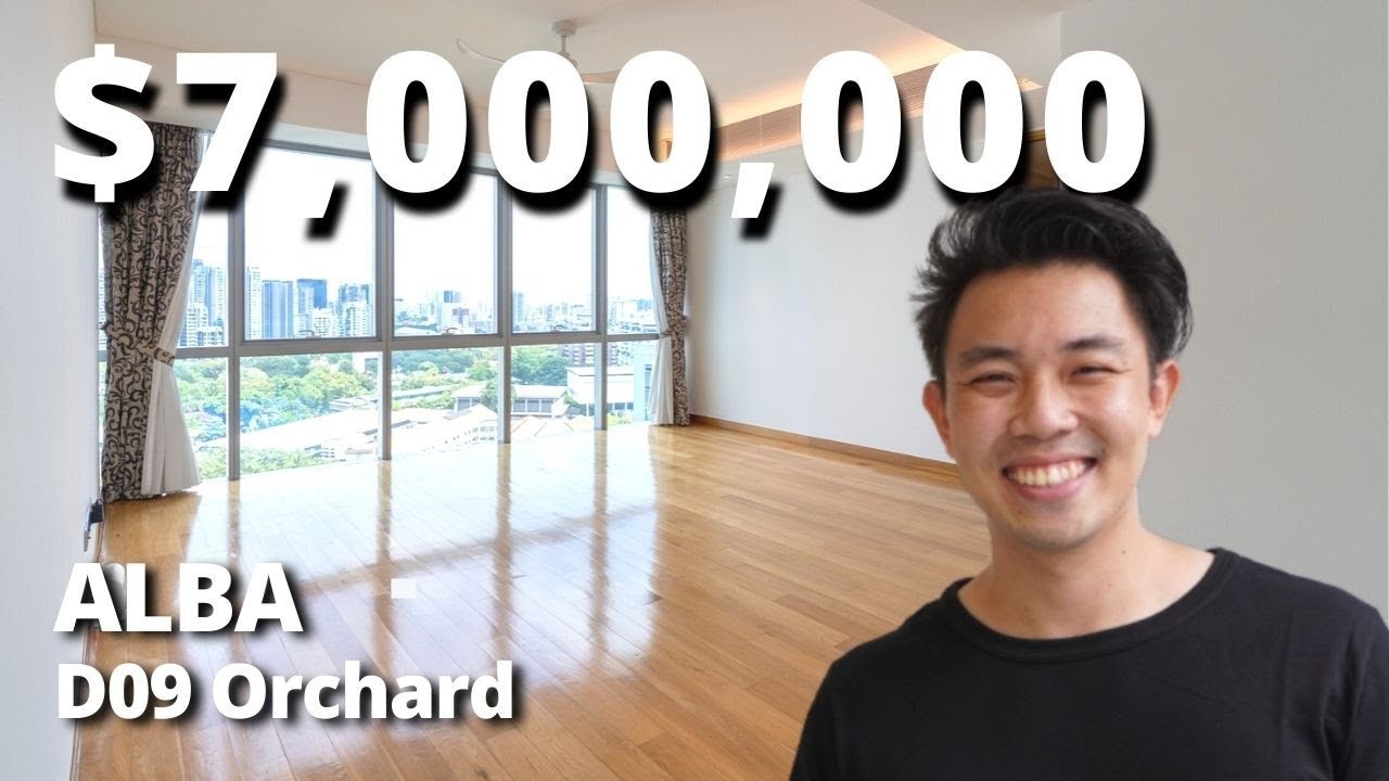Luxurious $7M Freehold 4 Bedroom Alba Condo D09 Orchard Selling Singapore Home Tour Ep.84