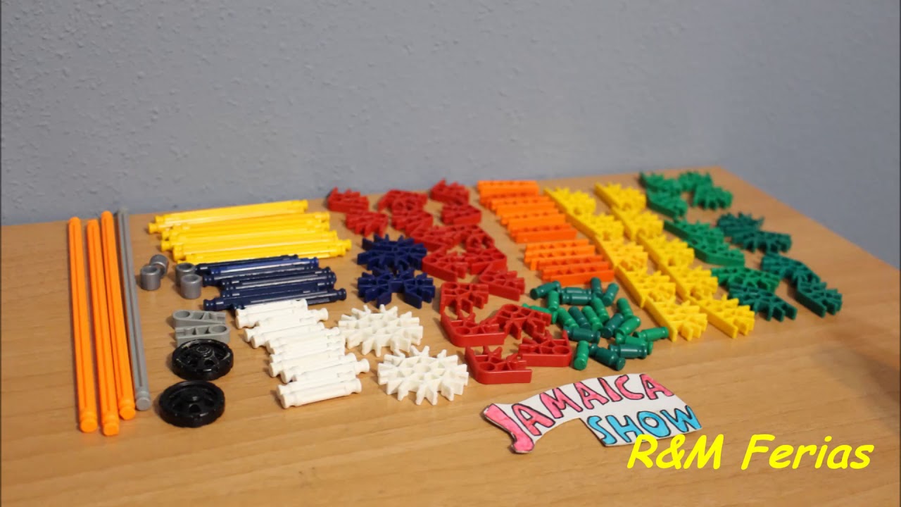 Atracciones de Knex con pocas piezas (2ºparte)-R&M Ferias.