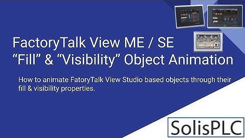 FactoryTalk View Studio ME & SE - Object Animation Through Tags Tutorial Faceplates Image Library