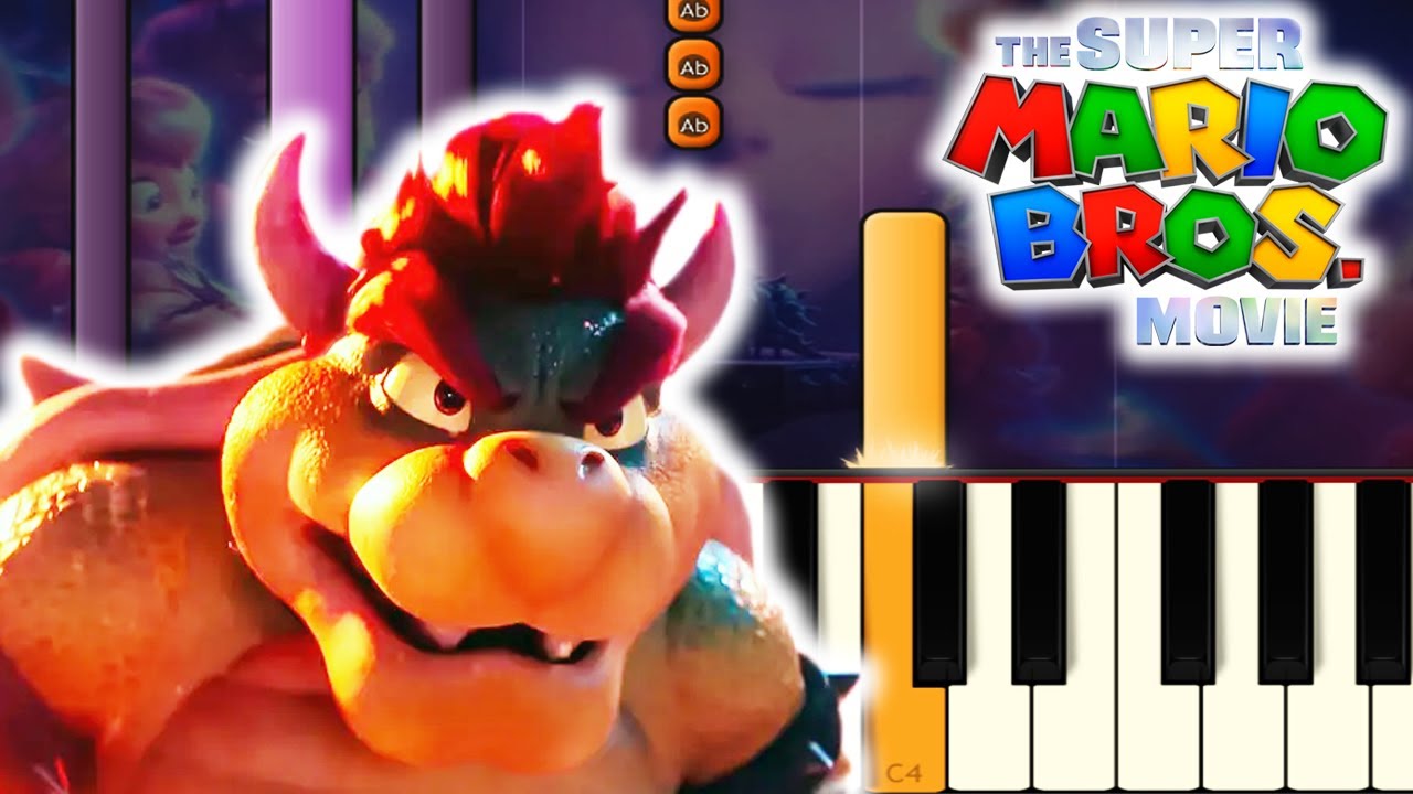 Peaches Piano Solo Super Mario Bro. Movie 2023 Song by 