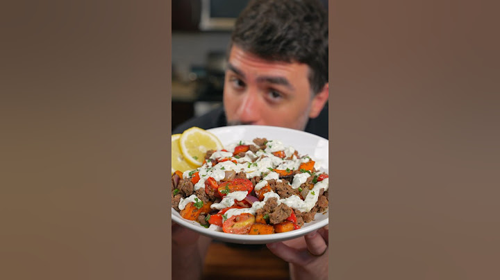 Greek Style Beef & Sweet Potato Bowls! #beefbowl #lunchideas #easyrecipes