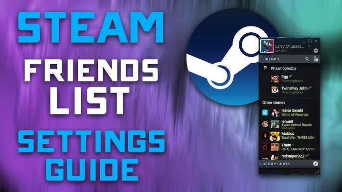 How to stop Steam from signing into friends & chat, auto log in, PS4