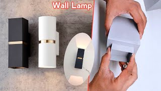 How To Make Wall Hanging Lamp At Home - Home Decor Ideas