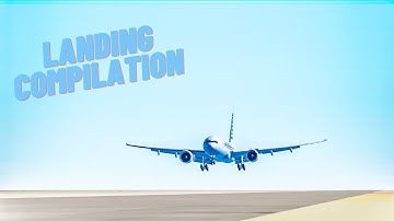 Infinite Flight | Landing Compilation | A Weekly Dose of Landings | A few of Mine
