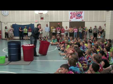 Liquid Nitrogen Ping Pong Ball Explosion - 5th Gra...