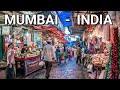 Exploring the vibrant sights and sounds of dadar market in mumbai india  4kr walking tour