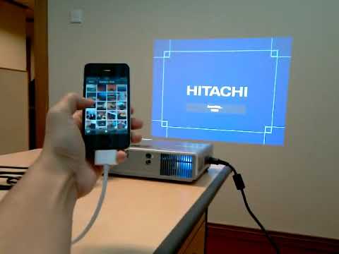 iPhone Connect to Projector - YouTube