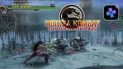 Mortal Kombat: Shaolin Monks (PS2) Gameplay 60fps | DamonPS2 Pro Emulator Android