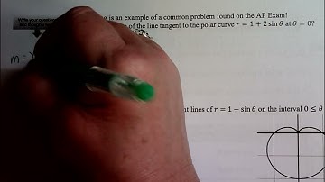 AP Calculus BC Section 9-7 Differentiating in Polar Form