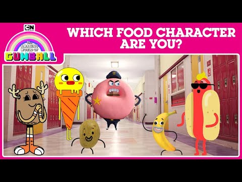 QUIZ: Which Food Character from The Amazing World of Gumball Are you?