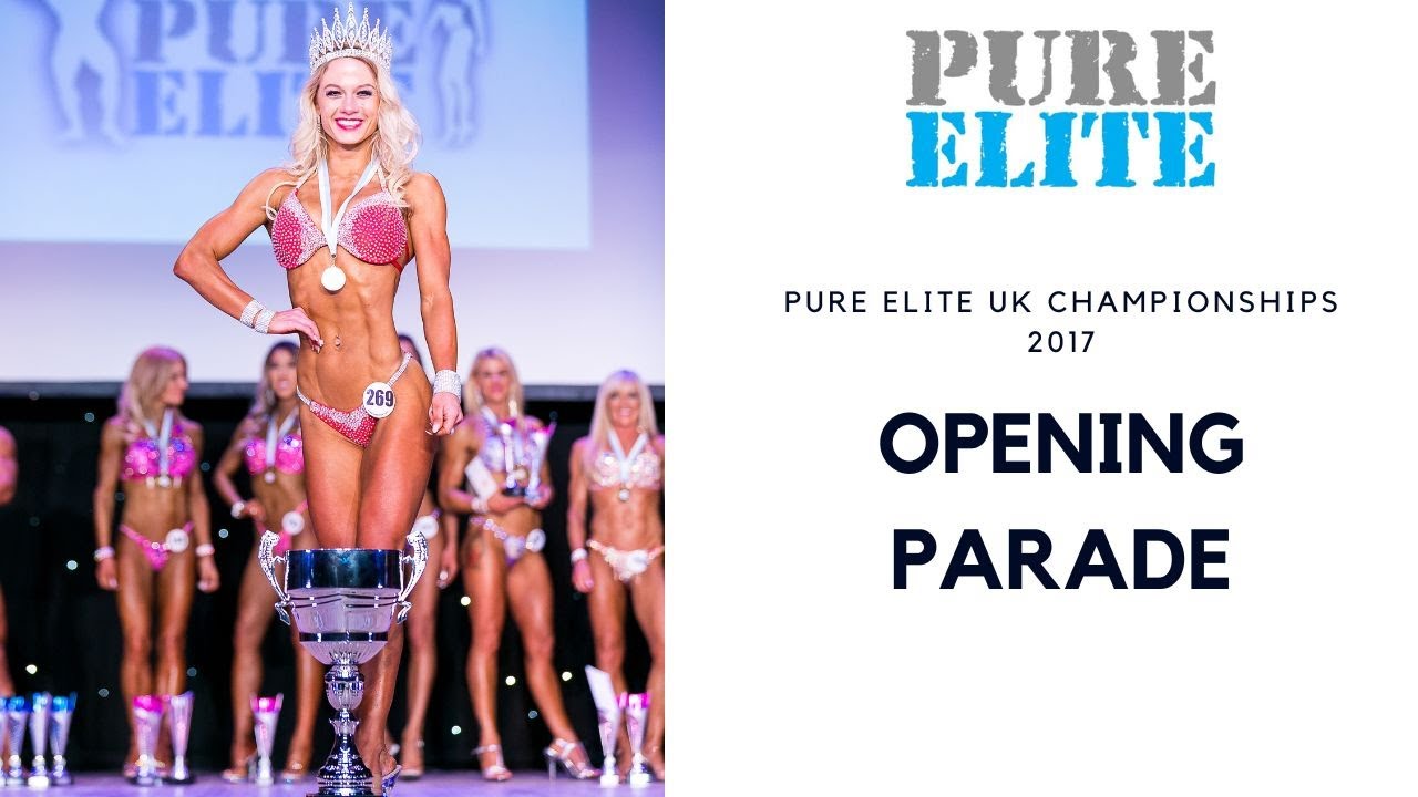 Opening Parade at Pure Elite UK Championships 2017