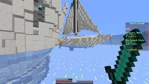 Hive minecraft hacker using reach/killaura