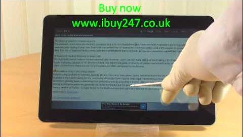 10.2 Flytouch X220 Android Tablet.wmv