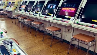 A place where there are many Retro Arcade games in Japan.