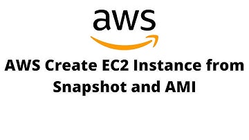 How to Create new AMI from Snapshot and Launch New EC2 using AMI | AWS Cloud Practitioner Training