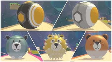 Happy time challenge in Action balls game - pretty 5 balls - walkthrough levels 540 to 549