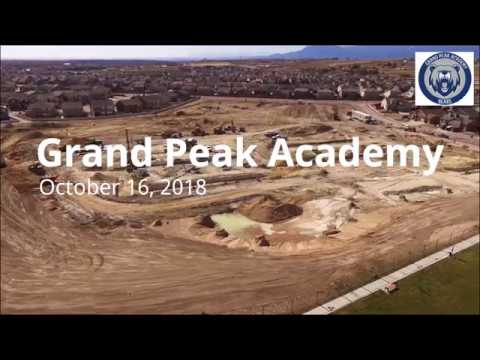 Grand Peak Academy Building Process w/DJI Phantom 3 Drone