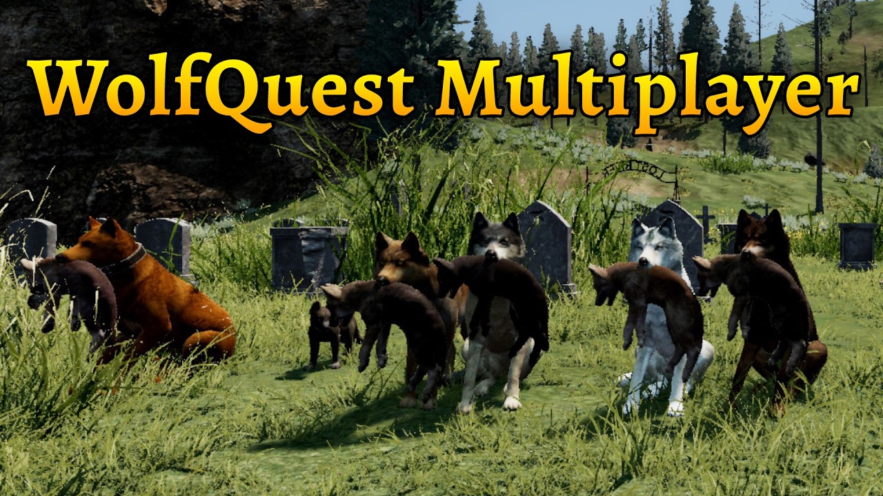 🌎 Earth Day WolfQuest Multiplayer CHAOS! 🐺 | WolfQuest Anniversary Edition