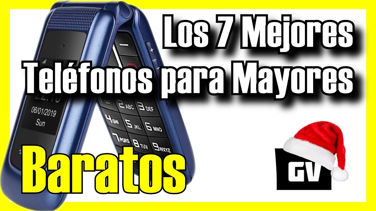 👴📱 Los 7 MEJORES Teléfonos para Personas Mayores BARATOS de   [2024]✓[Calidad/Precio] Móviles 