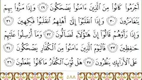 83 Al Mutaffifin سورة المطففين  Surah By Sheikh Saud Al  Shuraim