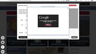 google file picker