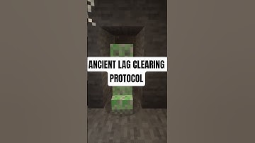 An ancient lag clearing protocol...  #minecraft #minecraftserver #smp