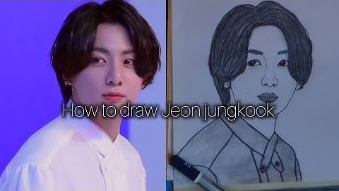 BTS jk fanart🥰kpop idol drawing#bts#drawing#kpopidol#jeonjungkook#sketch#pencildrawing