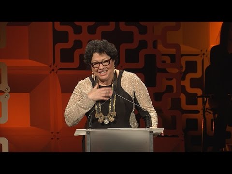 Justice Sonia Sotomayor- 2016 Hispanic Heritage Awards