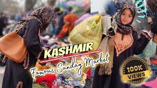 Truth About Famous Sunday Market Srinagar kashmir || Starting Price Rs 50😲||Famous Sunday Market