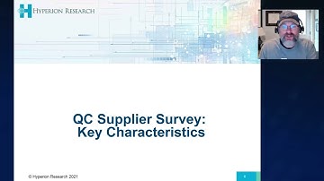 Q2B 2021 | Global Quantum Computing Market Size and Forecast | Bob Sorensen | Hyperion Research