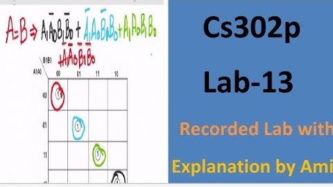 CS302p (programming) Lab 13||Recorded Lab 13 ||CStudy With Amir