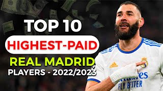 Top 10 highest paid Real Madrid players (2022/23)